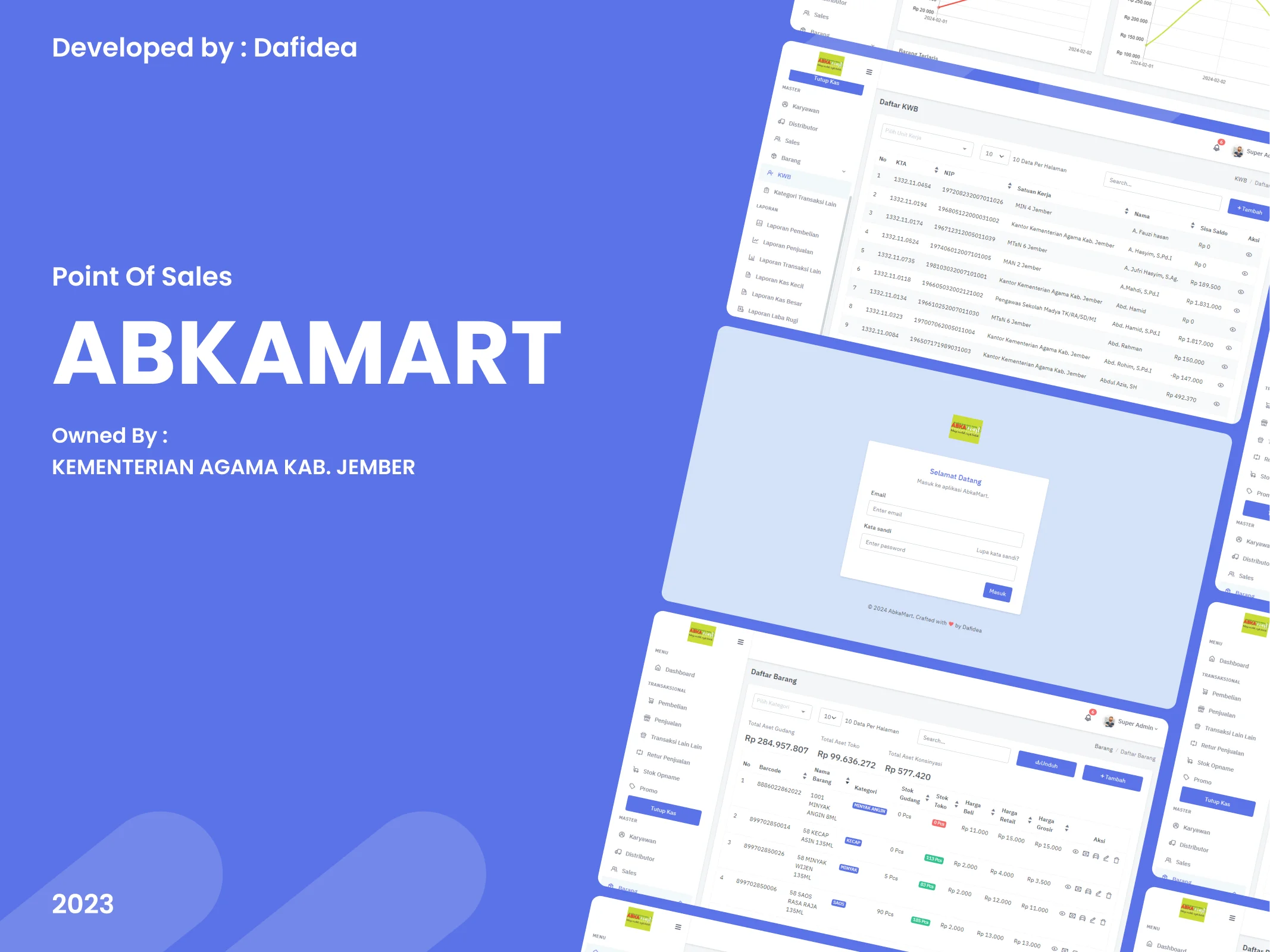 Cover of ABKAMART POS ABKAMART POS - KEMENAG JEMBER project cover